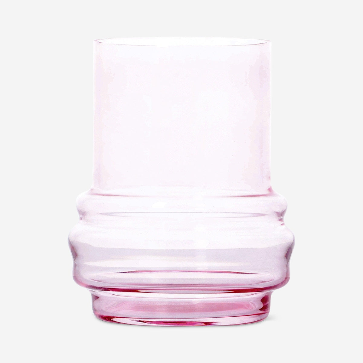 Pink glass vase - 9 cm Home Flying Tiger Copenhagen 