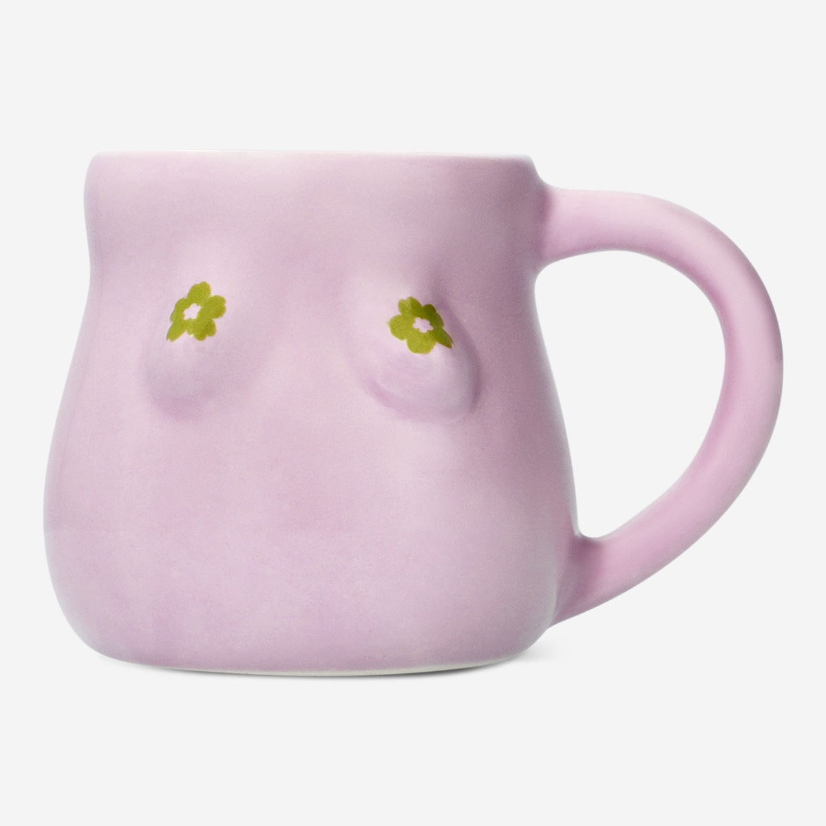 Pink mug with boobs - 360 ml Kitchen Flying Tiger Copenhagen 