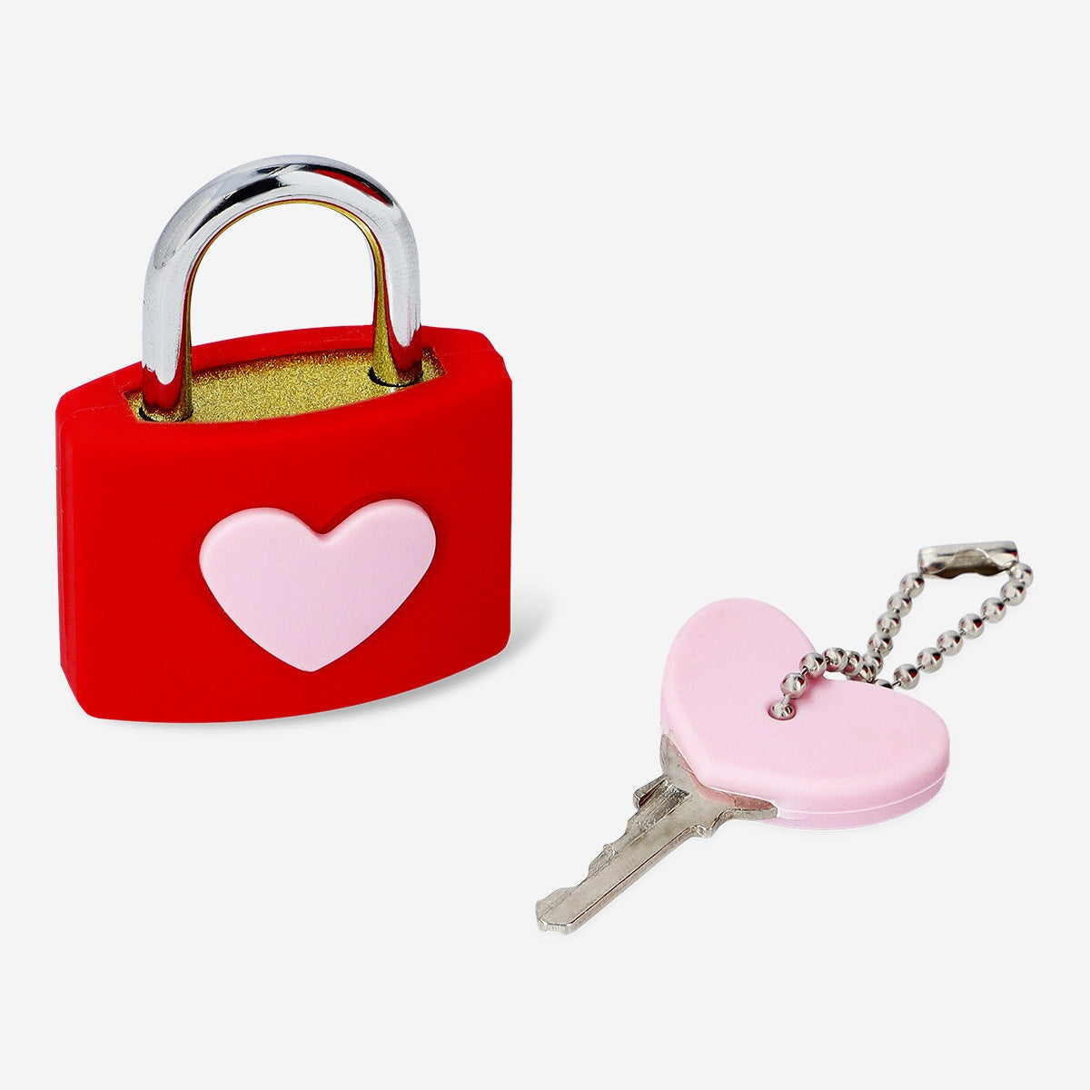 Pink padlock with heart Leisure Flying Tiger Copenhagen 