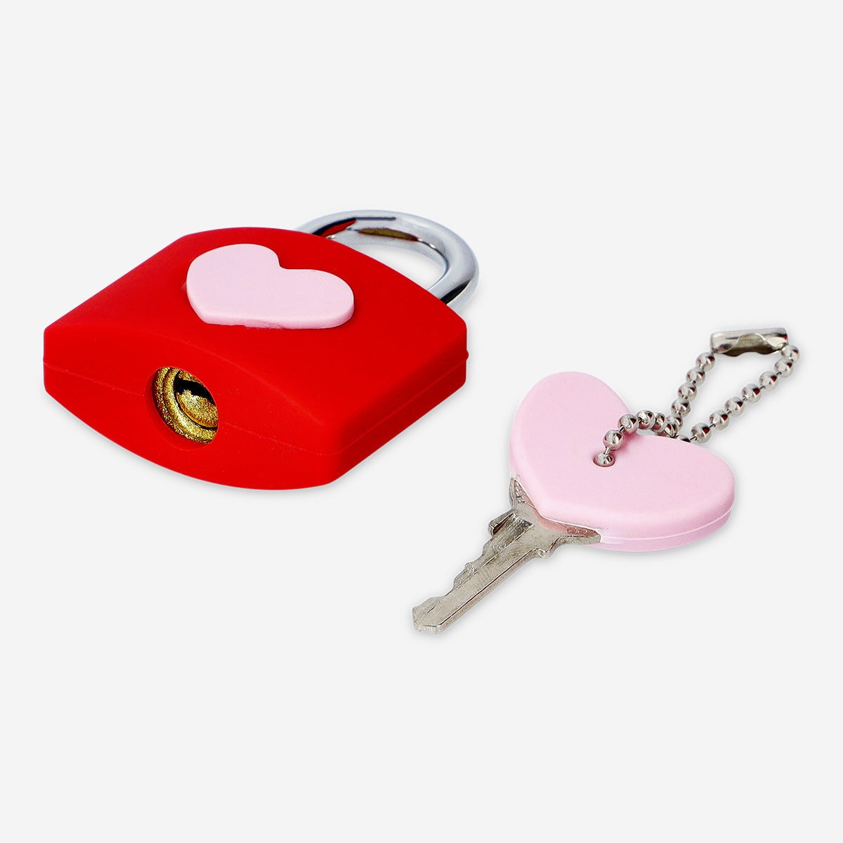 Pink padlock with heart Leisure Flying Tiger Copenhagen 