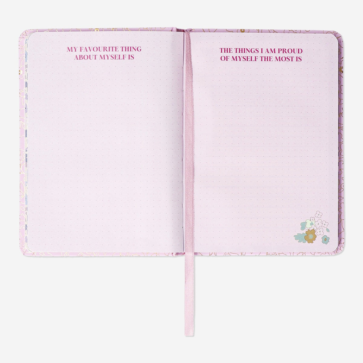 Pink Personal Planner in English Office Flying Tiger Copenhagen 