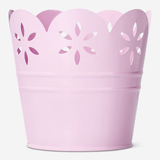 Pink plant pot - 8 cm