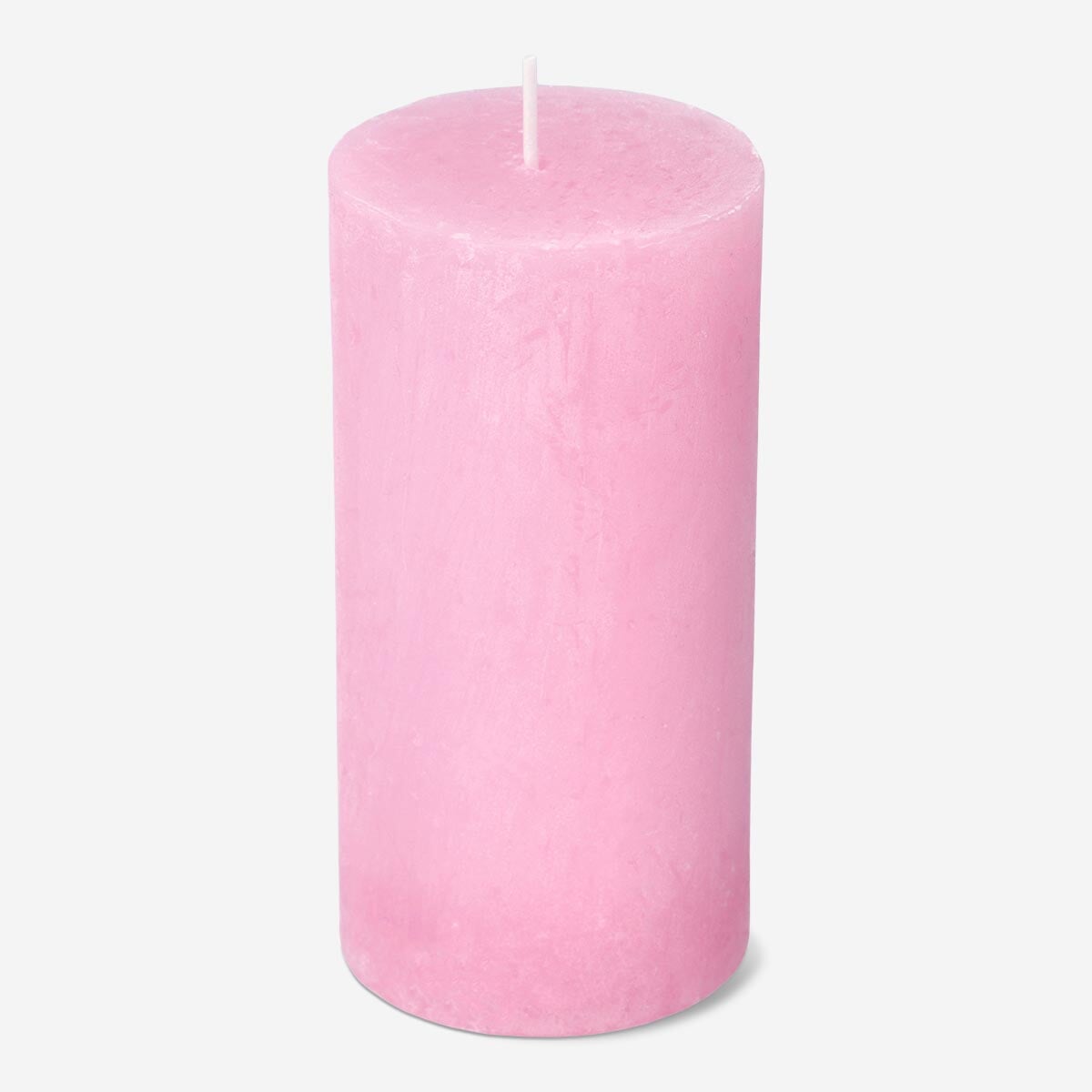 Pink Rustic Pillar Candle - 12 cm Home Flying Tiger Copenhagen 