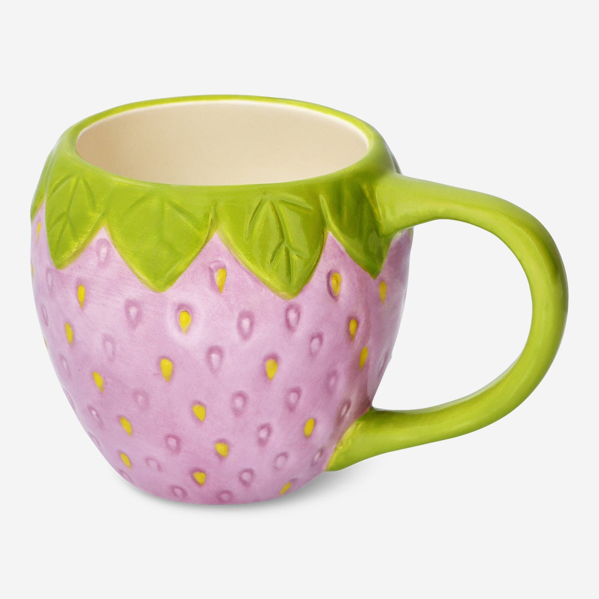 Pink strawberry mug - 400 ml Kitchen Flying Tiger Copenhagen 