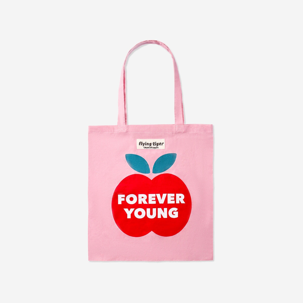 Pink tote bag textile Flying Tiger Copenhagen 