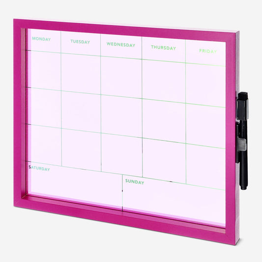 Planner board. With marker