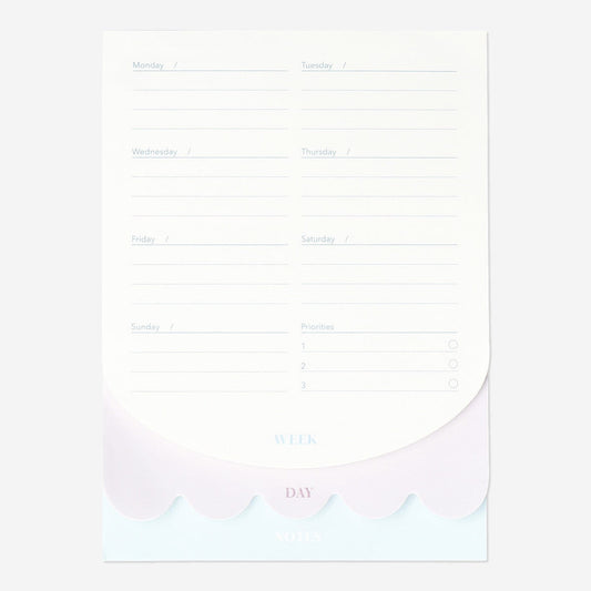 Planner pad. 3 in 2