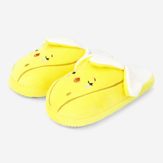 Plush Banana Slippers - 38/39