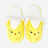 Plush Banana Slippers - 38/39 Textile Flying Tiger Copenhagen 