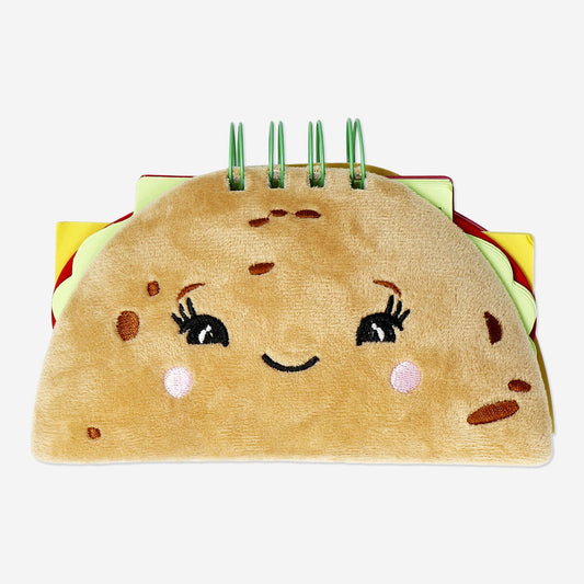 Bloc-notes peluche pour hamburgers