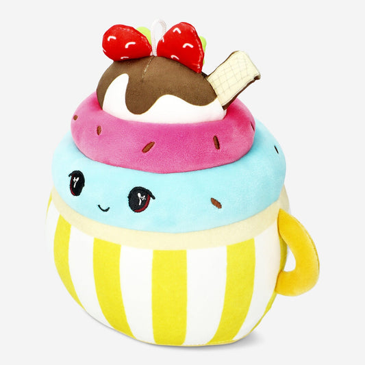 Plush dessert cup toy