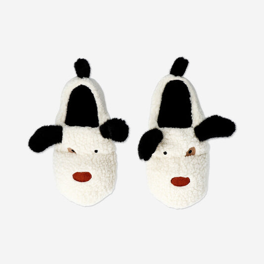 Plush dog slippers - Size 37/38