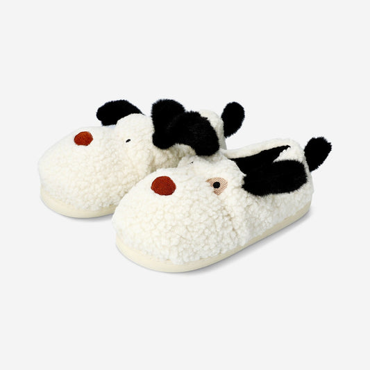 Plush dog slippers - Size 37/38