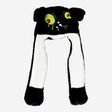 Plush Monster Hat with Moving Ears Party Flying Tiger Copenhagen 