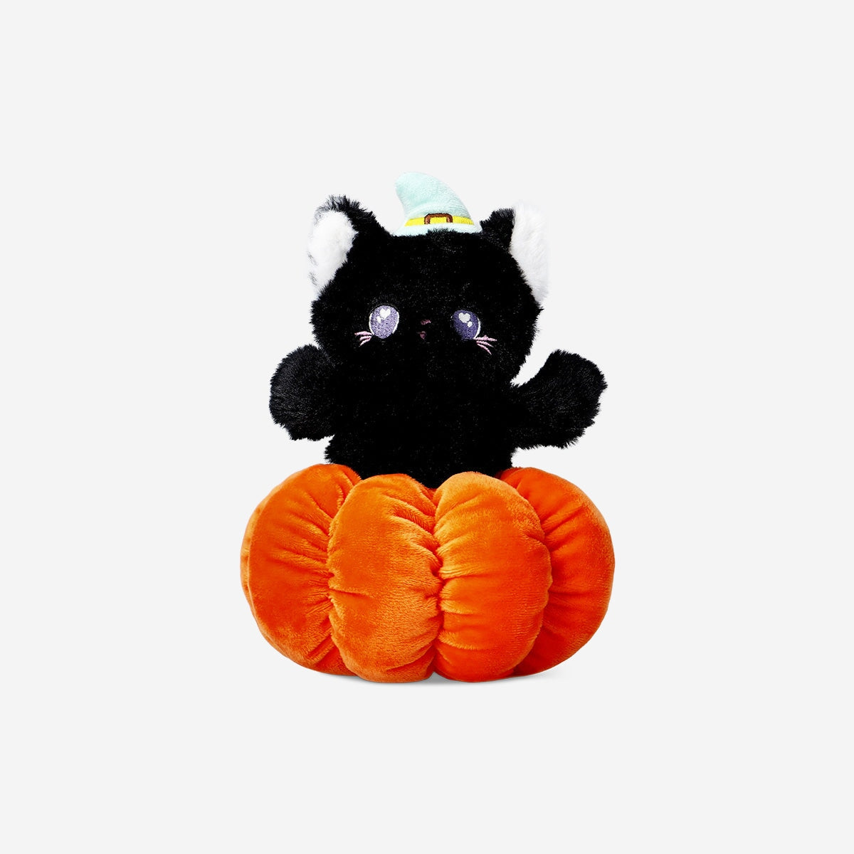Plush toy - Black cat in pumpkin toy Flying Tiger Copenhagen 