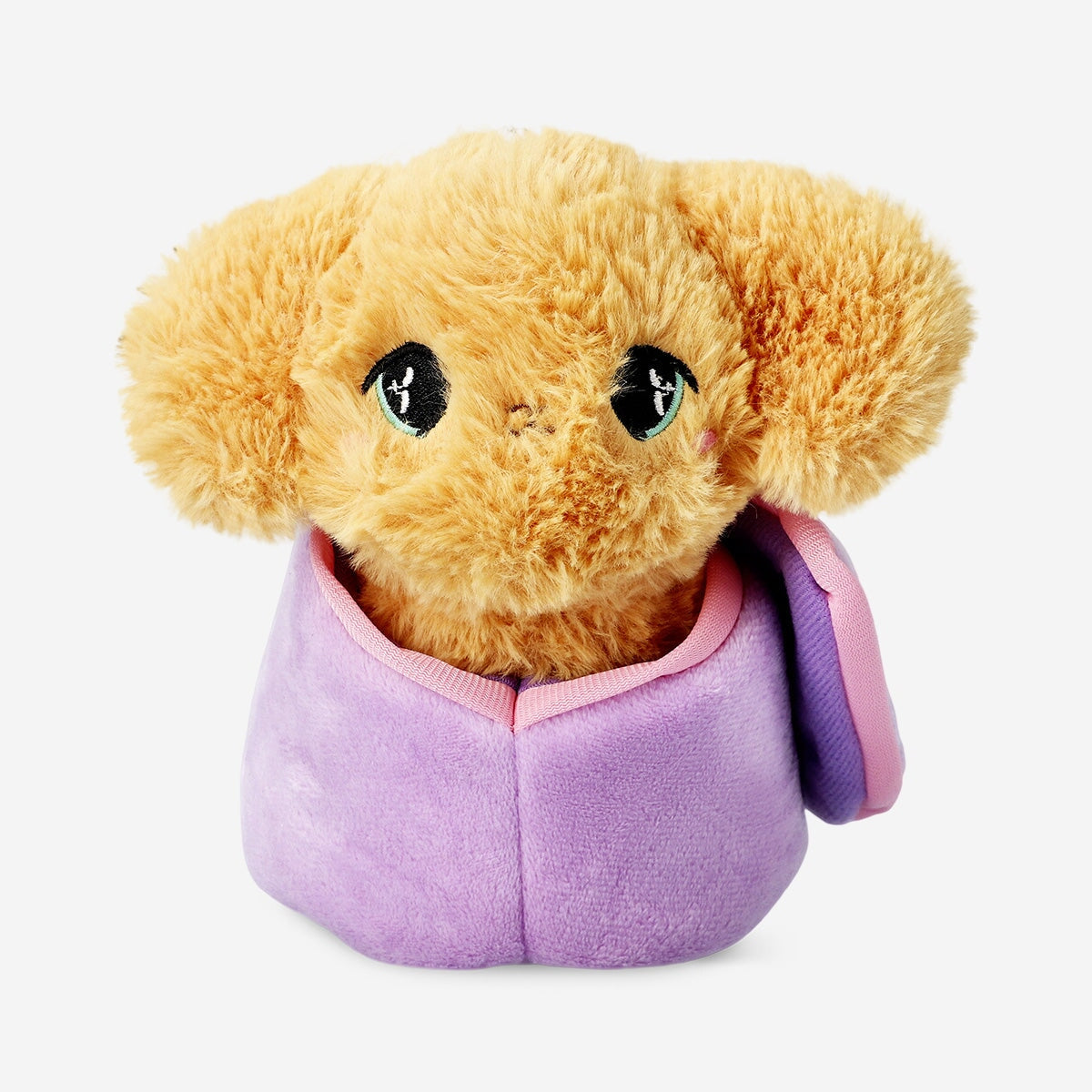 Plush toy - Brown dog in bag Toy Flying Tiger Copenhagen 