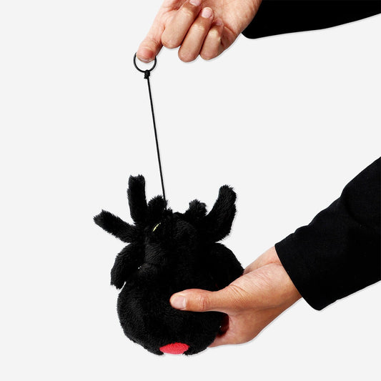 Peluche - Araña con cuerda