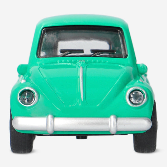 Pull-Back Green Bubble Car