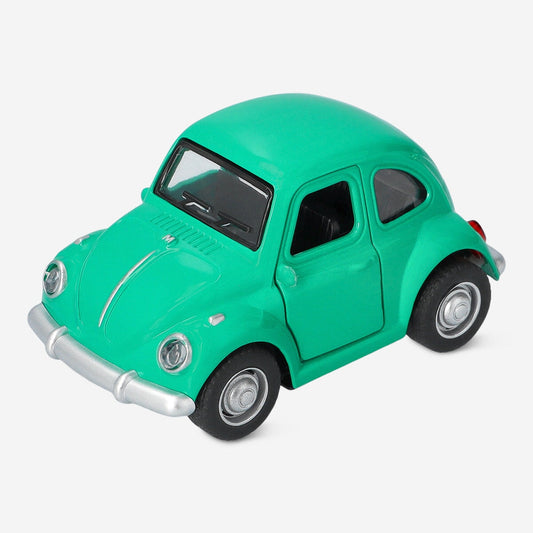 Pull-back green bubble car