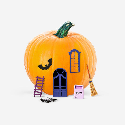 Pumpkin decorations - 7 pcs