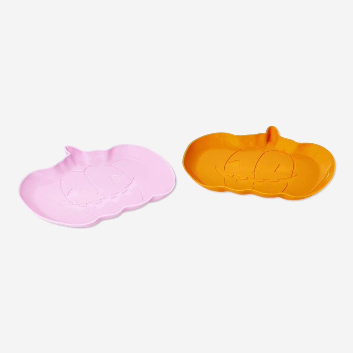 Pumpkin-Shaped Serving Plates Party Flying Tiger Copenhagen 