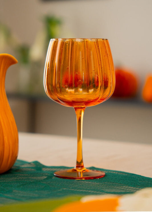 Bicchiere da vino con zucca - 533 ml