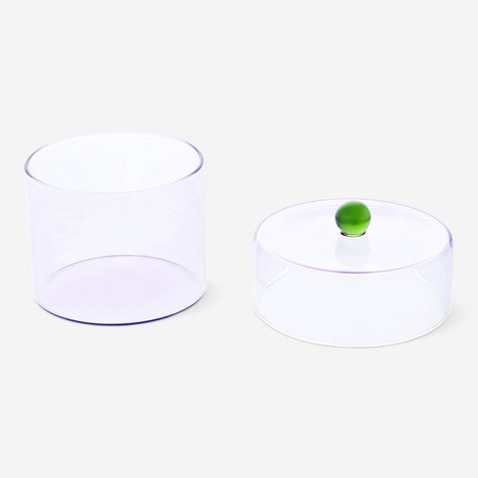 Purple Decorative Jar - 360 ml