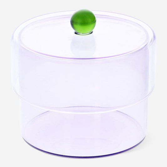 Purple Decorative Jar - 360 ml