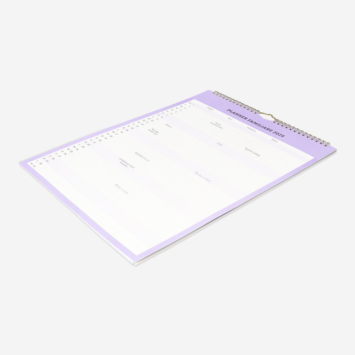 Purple Family Wall Planner - Italian Office Flying Tiger Copenhagen 