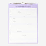 Purple Family Wall Planner - Spanish Office Flying Tiger Copenhagen 