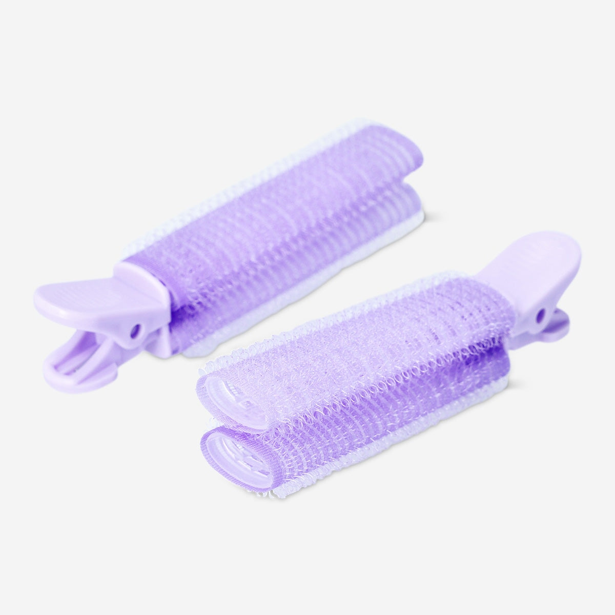 Purple Hair Roller Clips - 2 pcs Personal care Flying Tiger Copenhagen 