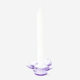 Purple Leaf-Shaped Tealight Holder Home Flying Tiger Copenhagen 