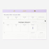 Purple Weekly Planner - Italian Office Flying Tiger Copenhagen 