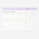 Purple Weekly Planner - Spanish Office Flying Tiger Copenhagen 