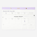 Purple Weekly Planner - Spanish Office Flying Tiger Copenhagen 