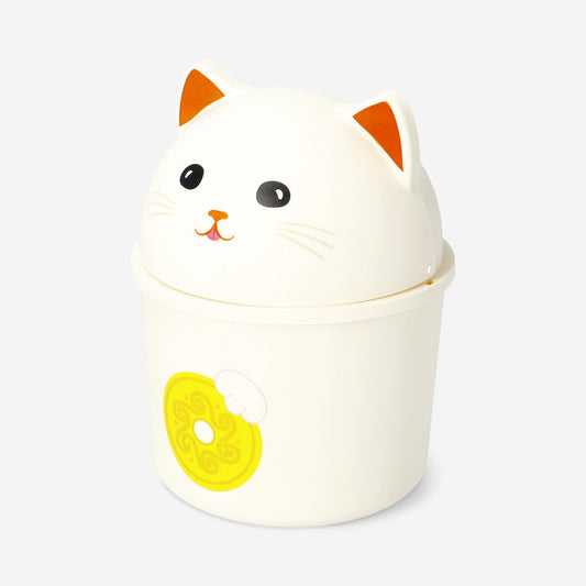 Push bin - Lucky cat
