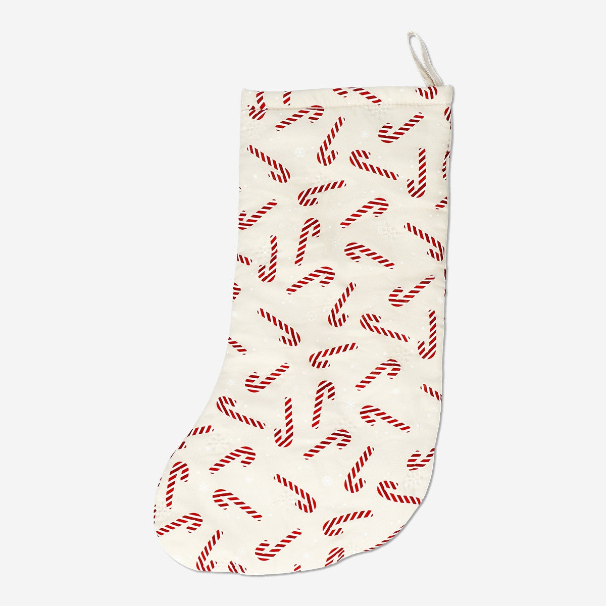 Quilted Christmas Stocking with Candy Canes Home Flying Tiger Copenhagen 