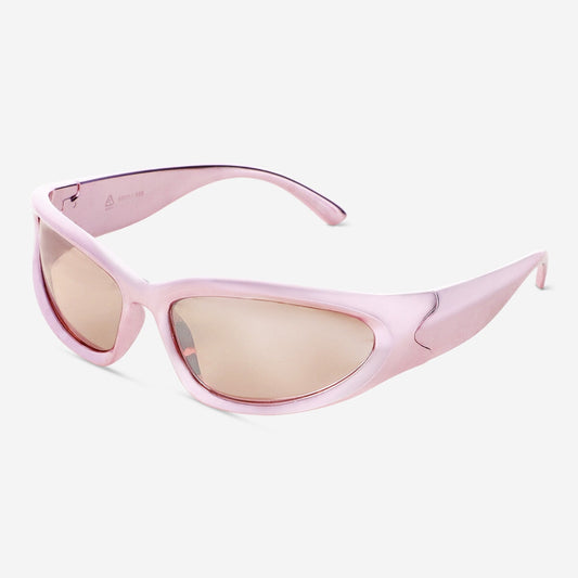 Lunettes de soleil Racer en rose