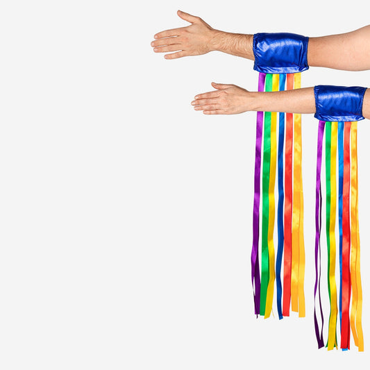 Rainbow arm decorations. 2 pcs