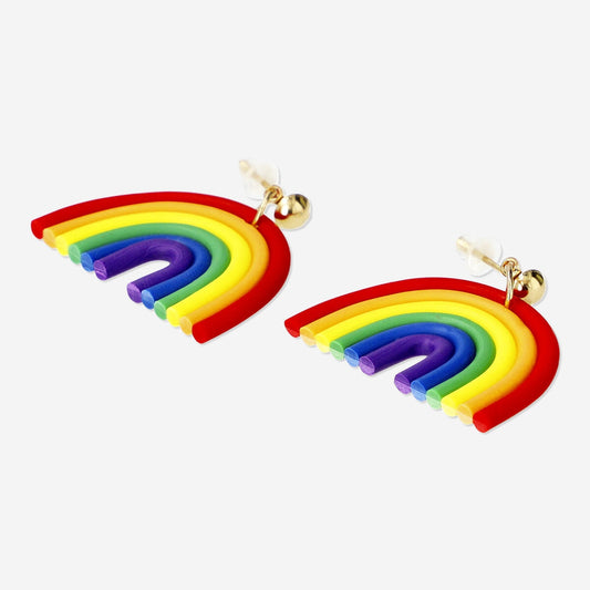 Regenboog oorbellen