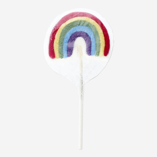 Marshmallow arco-íris. Sabor a baunilha