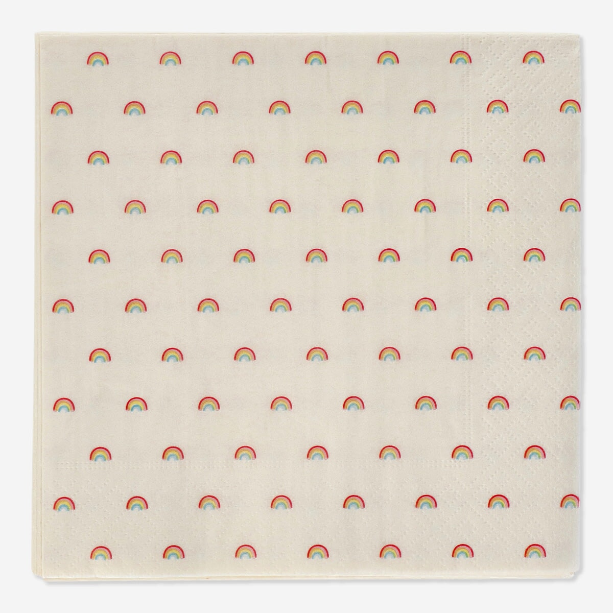 Rainbow napkins. 15 pcs Party Flying Tiger Copenhagen 