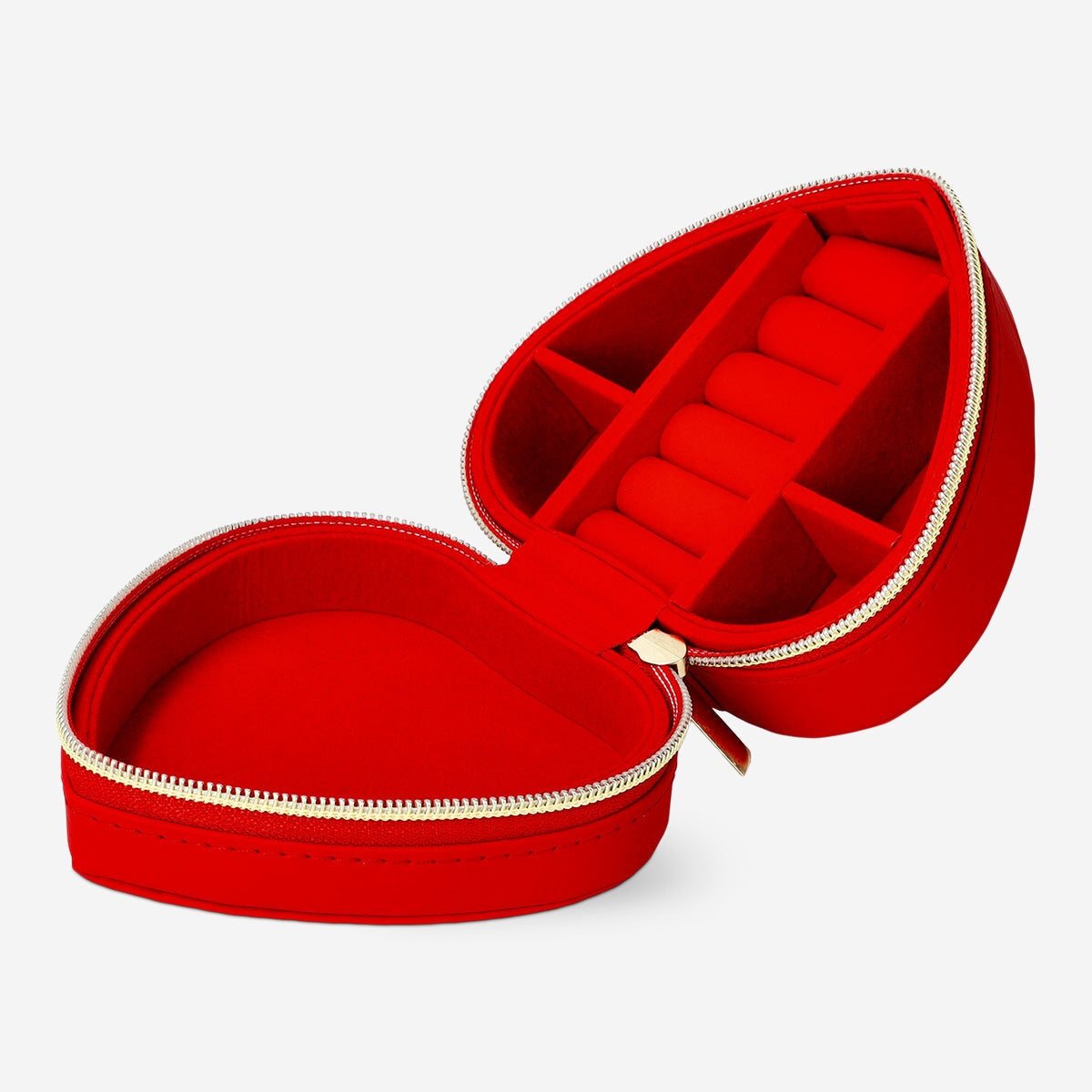 Red heart shaped jewellery box - Large Personal care Flying Tiger Copenhagen 