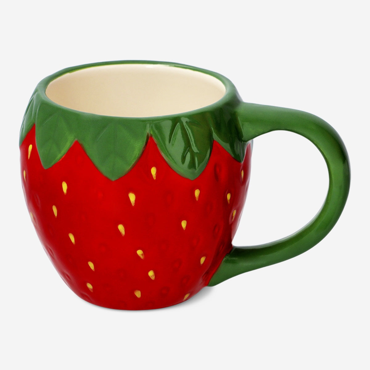 Red strawberry mug - 400 ml Kitchen Flying Tiger Copenhagen 