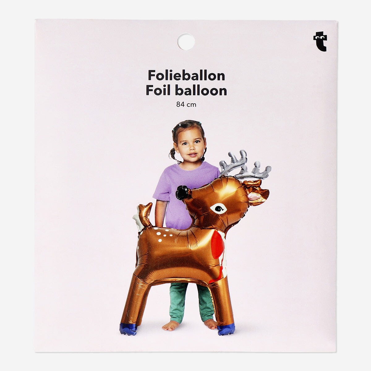 Reindeer Foil Balloon - 110 cm Party Flying Tiger Copenhagen 