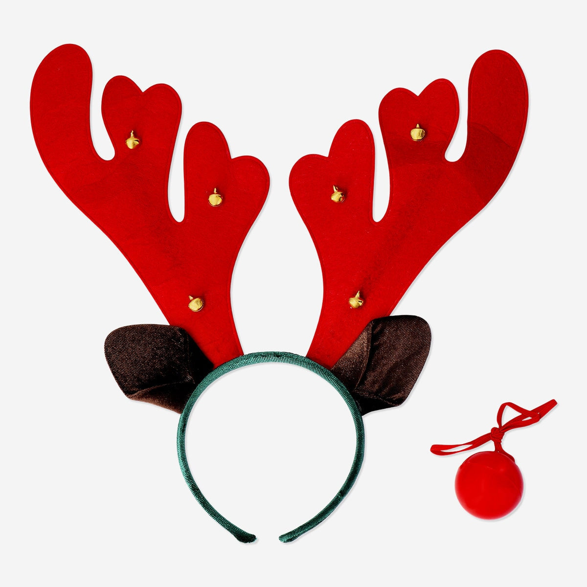 Reindeer Hairband with Red Nose Party Flying Tiger Copenhagen 