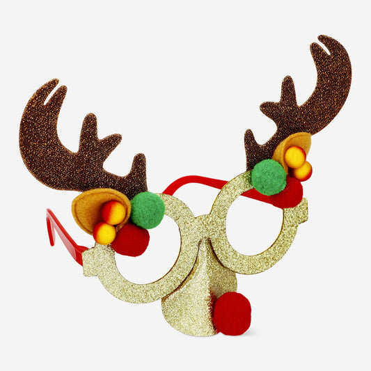 Reindeer party glasses