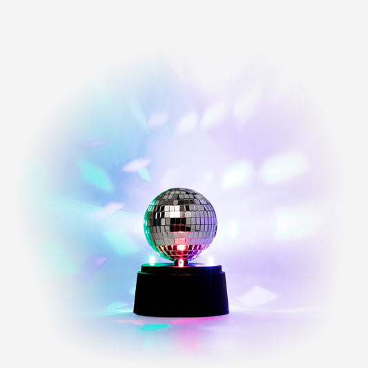 Rotating disco light