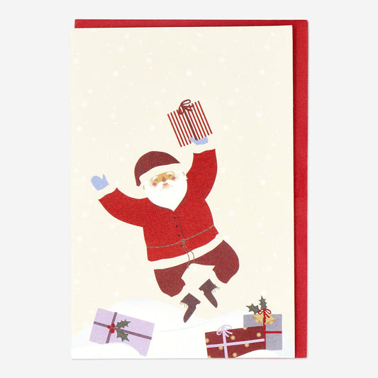 Santa card with envelope