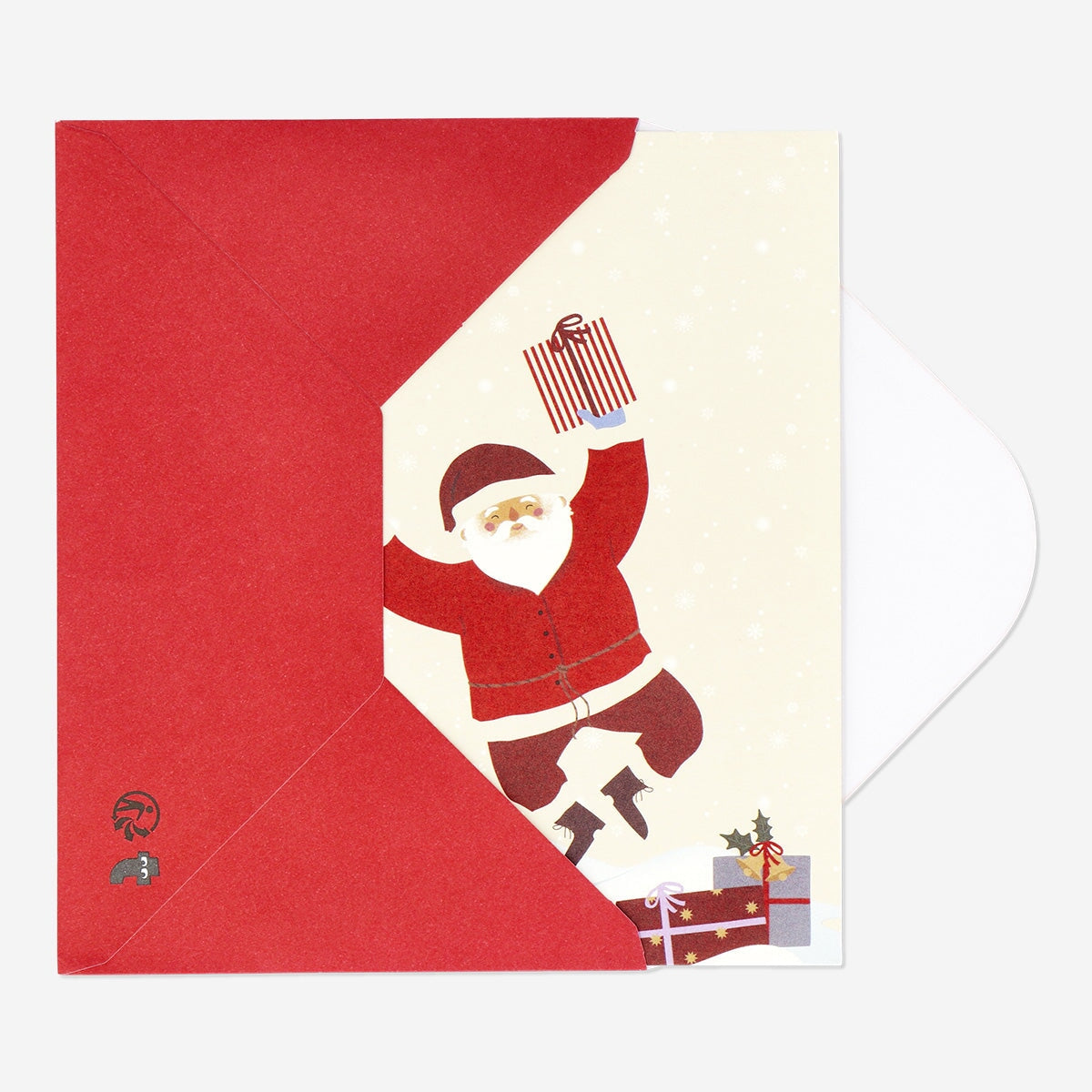 Santa Card with Envelope Party Flying Tiger Copenhagen 